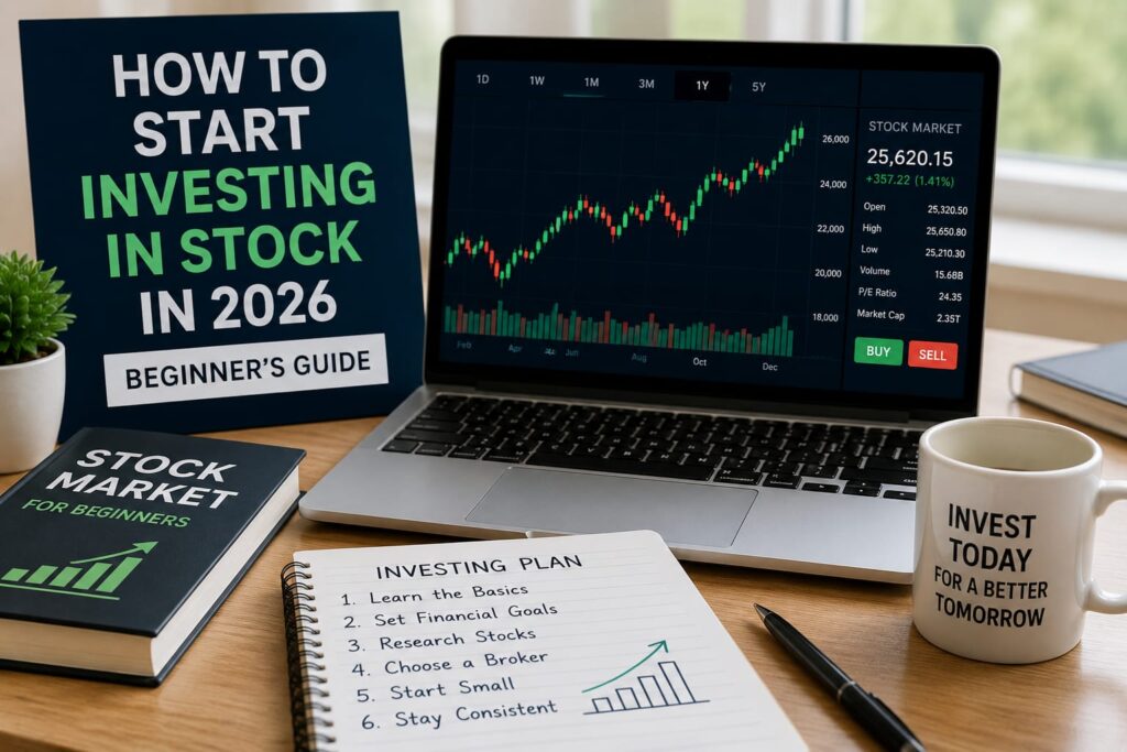 How to Start Investing in Stocks in 2026 (Beginner's Guide)