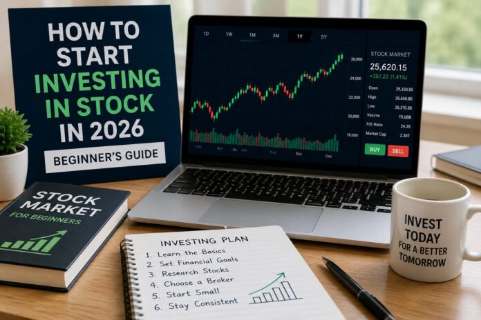 How to Start Investing in Stocks in 2026 (Beginner's Guide)
